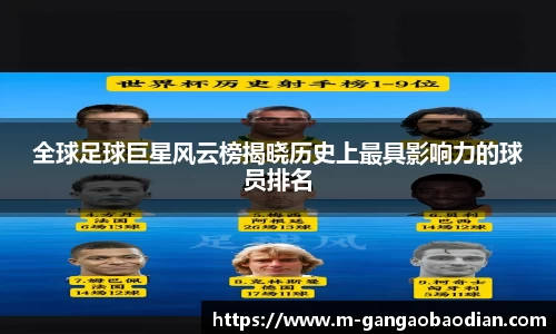 全球足球巨星风云榜揭晓历史上最具影响力的球员排名