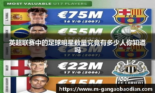 英超联赛中的足球明星数量究竟有多少人你知道吗